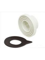 Втулка под стальной фланец с силиконовой прокладкой д.90 (24) Blue Ocean