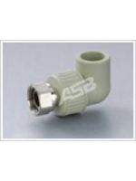 Колено с накидной гайкой ASB 25х3/4 (120/10)