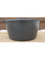 Таз п/э 19л чёрный