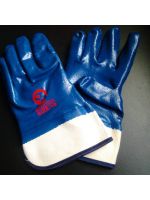 Перчатки синие шир. краги 10, пара