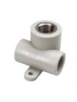 Ekoplastik (Wavin). Тройник настенный с внутренней резьбой  25х3/4