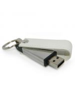 Флешка-брелок  кожа №1, 8gb, цвета в ассортименте