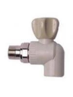 Кран радиаторный угловой KALDE 25х3/4 (2/30)