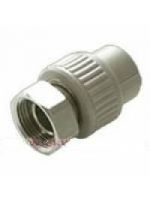 Муфта с пластиковой вставкой и накидной гайкой KALDE 20х3/4 (<>)