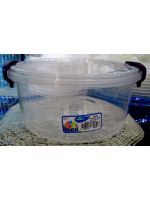 Контейнер с зажимом круглый глубокий №3 (2,1л) Турция    