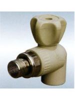 Кран радиаторный угловой 25х3/4