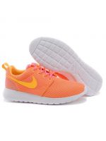 Женские кроссовки Nike Roshe Run оранжевые