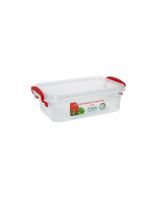 Пластиковый контейнер для продуктов с ручками 1,2л (бокс)