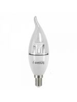 Светодиодная лампа Sirius 6W E14 C37 4100K (арт.1-LS-1206)