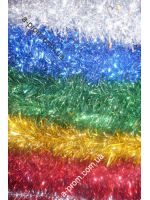 Новогодний дождик (мишура) L=3м, D=10см, 