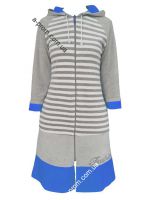 Халат велюровый на молнии 