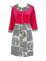 Халат велюровый на молнии 