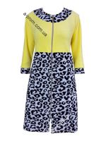 Халат велюровый на молнии 