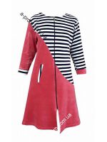 Халат велюровый на молнии 