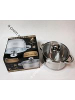 Кастрюля нержавейка 2,7 л, арт.EB-3004