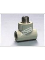 Тройник с наружной резьбой ASB 20х1/2м (250/10)