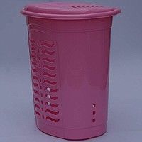 Корзина для белья овальная, цвета в ассортименте