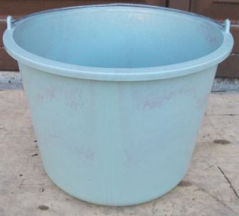 Ведро п/э 20л с металлической ручкой