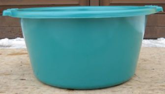 Таз п/э 19л, цвета в ассортименте