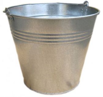Ведро 7л оцинкованное