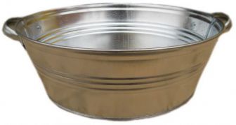 Таз 13л оцинкованный