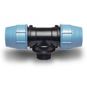 Unidelta Тройник с наружной резьбой 63х2*1/2 (10)