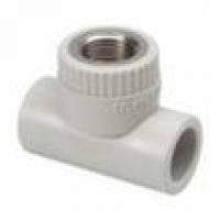 Ekoplastik (Wavin). Тройник с внутренней резьбой 25х3/4