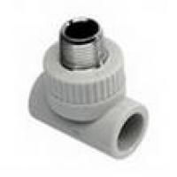Ekoplastik (Wavin). Тройник с наружной резьбой 25х1/2