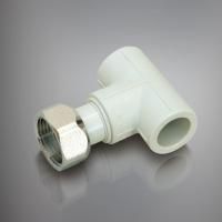 Ekoplastik (Wavin). Тройник с накидной гайкой 25х3/4'' (5/50)