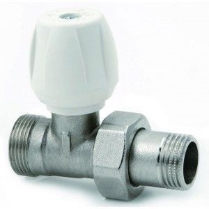 Icma вентиль радиат. с ручкой-прямой под фитинг (арт. 814+100)