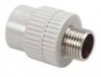 Ekoplastik (Wavin). Муфта с наружной резьбой 63х2