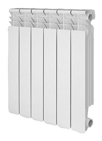 Радиатор алюминиевый Roda 500х80 (сборка по 10 секций)