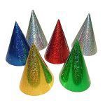 Колпачок праздничный 20см, цвета в ассортименте