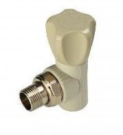 Вентиль радиаторный угловой KALDE д.20