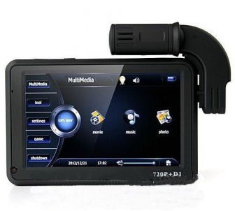 Авторегистратор DVR + GPS 5 дюймов