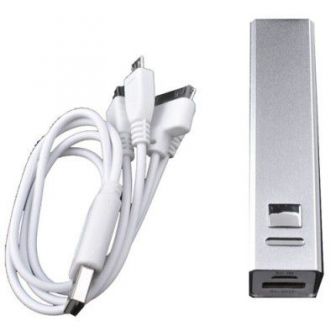 Внешний аккумулятор (Power Bank) 5000 mAH Металл