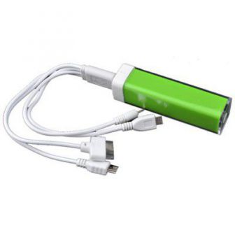 Внешний аккумулятор (Power Bank) 5000mAH Пластик