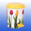 Ведро мусорное педальное с рисунком 