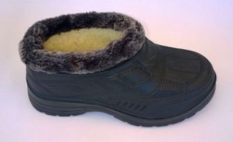 Галоши меховые мужские Roksol 6623, Украина, размер 41-45
