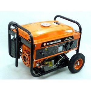 Бензогенератор SCHWARZBAU AG-HA-3000 (2.5-2.8 кВт)