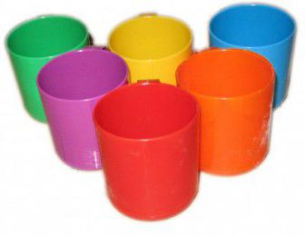 Чашка пластиковая (кружка) 0,25л