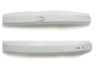 Крыло широкое металлическое 28, цвета: белое, черное(пара)