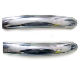 Крыло хромированное 20, пара
