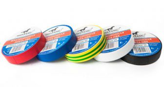 Изолента ПВХ радуга 150мкм*15мм*20м