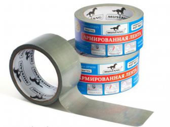 Армированная лента (скотч) 180мкм*50мм*40м