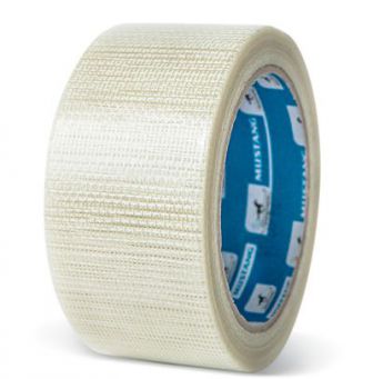 Стекловолоконная армированная 25мм*20м лента (скотч) 