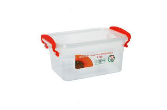 Пластиковый контейнер для продуктов с ручками 1,15л (бокс)