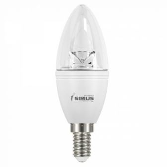 Светодиодная лампа Sirius 6W E14 C37 4100K (арт.1-LS-1202)