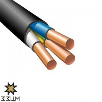 Кабель ВВГ(круглый) нг ЗЗЦС   3х2,5 (бухта 100м)