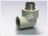 Колено с наружной резьбой ASB 25х3/4 (120/10)